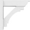Ekena Millwork Merced Architectural Grade PVC Outlooker with Traditional Ends, 7"W X 20"D X 20"H OUTP07X20X20MRC01 - alternate 3
